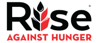 Rise Against Hunger Logo.