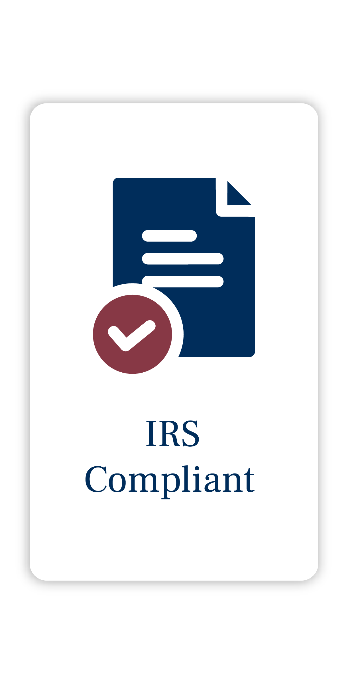 IRS Compliant
